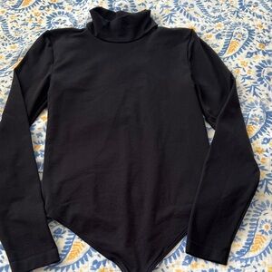Black Turtleneck Bodysuit Wolford